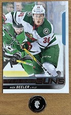 Nick Seeler 2018-19 Upper Deck Series 1 Young Guns Rookie #233 Minnesota Wild