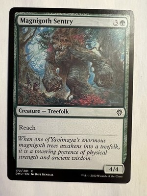 MTG Magic the Gathering Magnigoth Sentry 172/281 Dominaria United NM