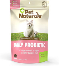 Daily Probiotic for Cats, 30 Chews - Digestive and Immune Support Supplement for
