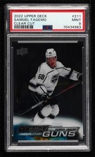 2022 Upper Deck Series 1 Young Guns Clear Cut Samuel Fagemo #211 PSA 9 MINT n1u