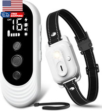 Dog Shock Collar 3300ft Dog Training Collar with Remote IPX7 Waterproof Rec...