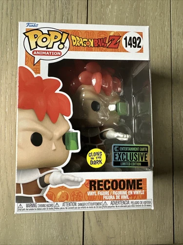Funko Pop! Dragon Ball Z Recoome Glow #1492 EE Exclusive