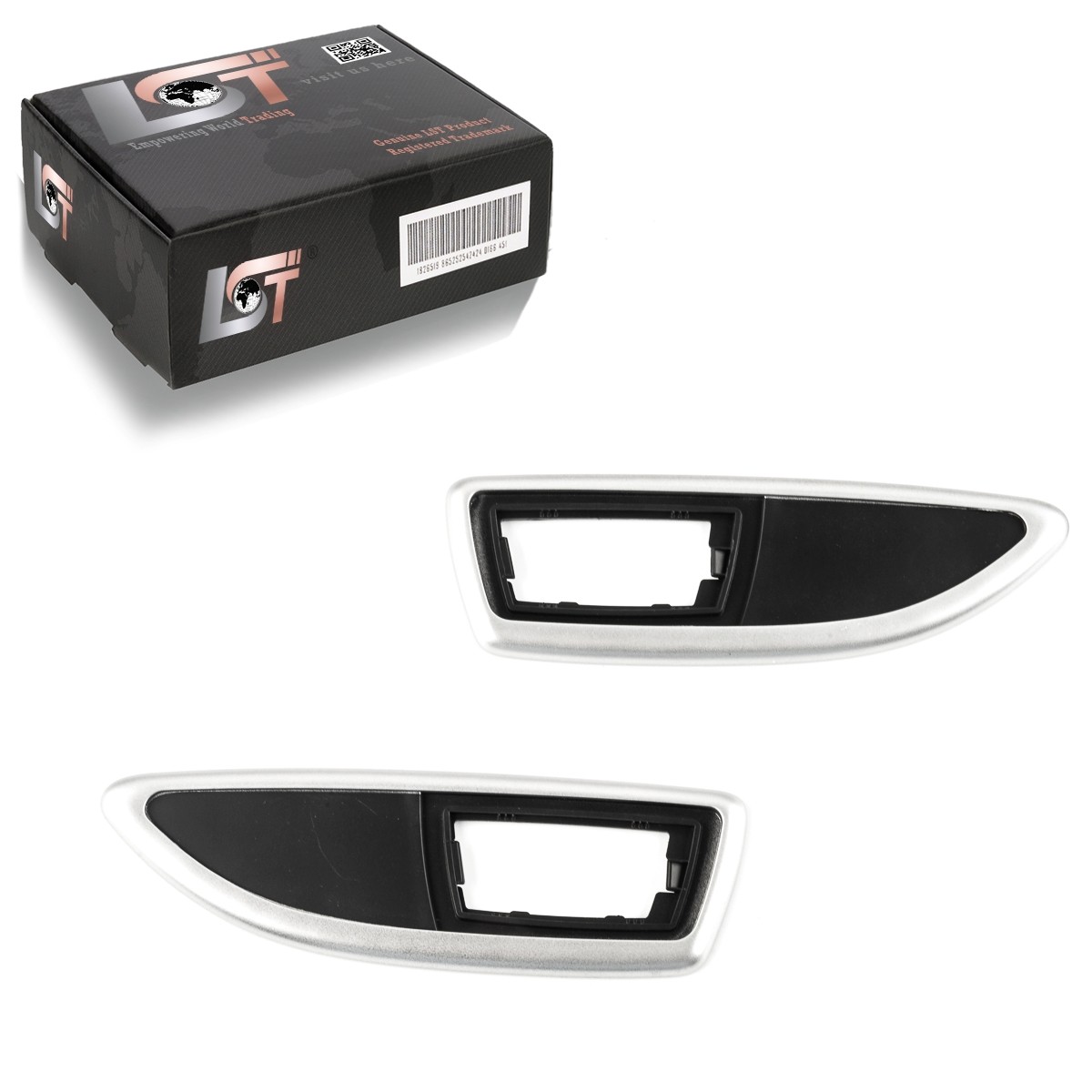 Side Indicator Frame Repair Set Black Silver for Opel Corsa D OPC