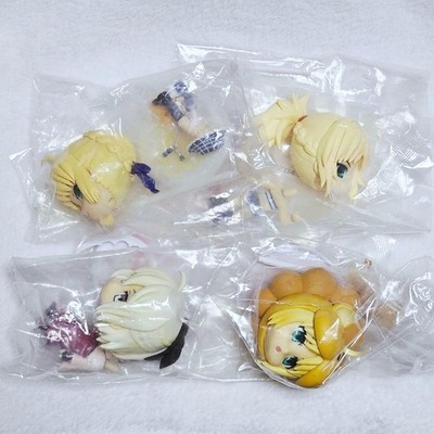 TYPE MOON Fate Kyun Char Saber 10th Anniversary Limited 4pc Figure Set