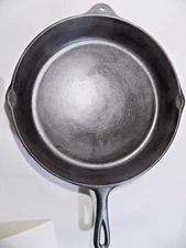 Nice No.12 BSR Transition Red Mt./Century Iron Skillet-Restored-SpinsForGasRange