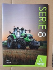 Deutz Fahr Serie 8 12/24 depliant trattore trattore