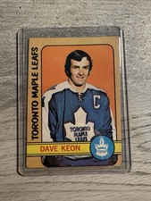 1972 O-Pee-Chee Hockey - DAVE KEON #108 TORONTO MAPLE LEAFS Vintage OPC