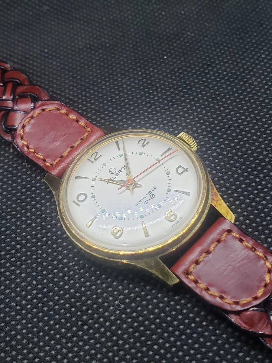 Helbros Gold Plated Case Wristwatches for sale | eBay display picture 2