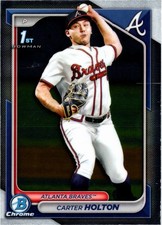 2024 Bowman Draft #BDC-74 Carter Holton Chrome