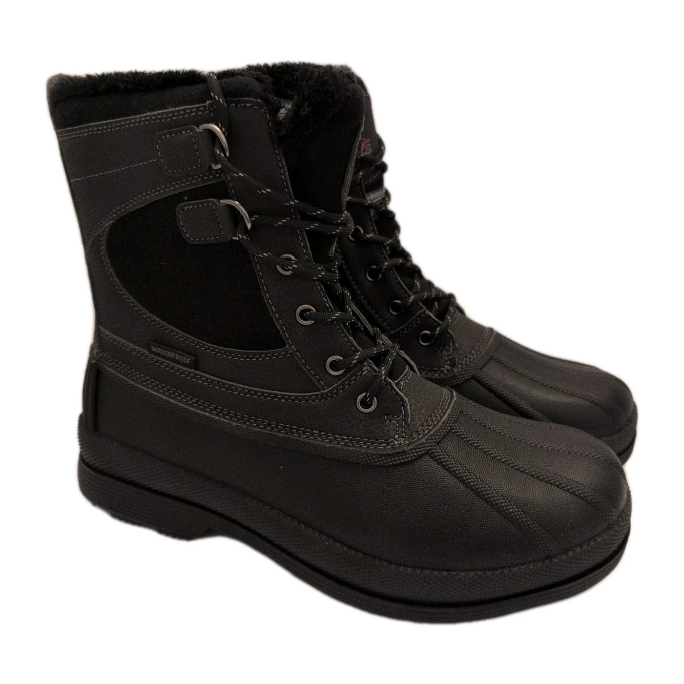NORTIV 9.5 Men's Snow Boots Insulated Waterproof Rugged Duty Outdoor Winter New