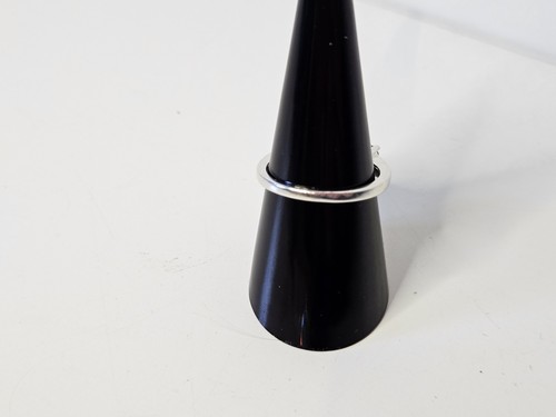 Ring Silber 925 mit drei blauen Steinen Größe P - Bild 5 von 6