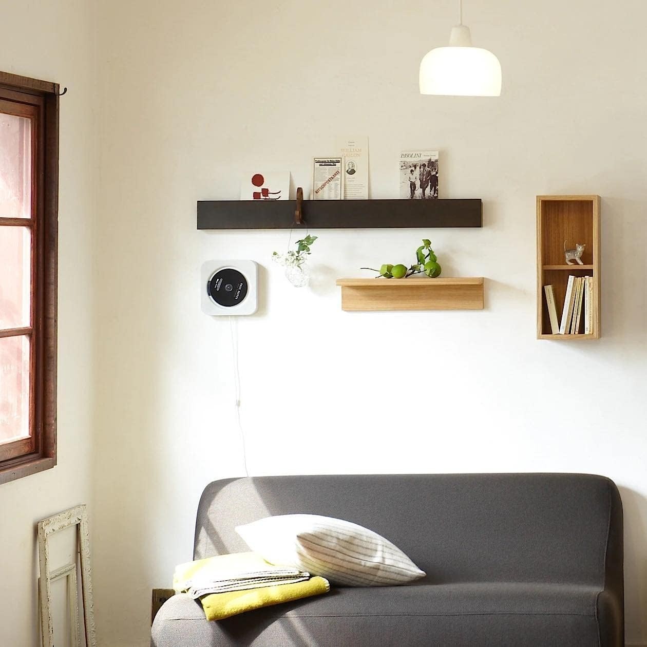 как выглядит MUJI Wall Mounted CD Player CPD-4 Tested Used Minimal Design Interior Audio JP фото