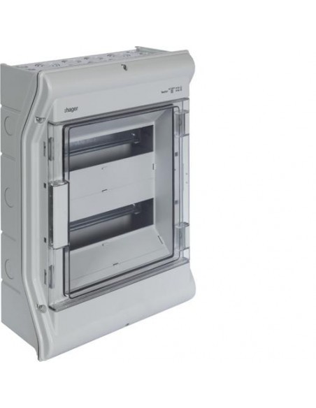 Coffret étanche Vector IP55 Hager 24 modules | Résout les pannes de courant au garage