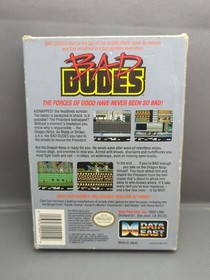 * Bad Dudes (Nintendo NES) Complete CIB