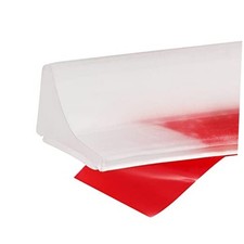 New Collapsible Shower Threshold Water Dam, Self Adhesive Transparent 39Inch