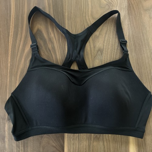 Victoria's Secret NWT VSX Pure Black 38C Incredible Lightweight Max Sport Bra
