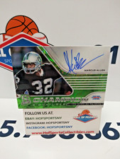 2021 PANINI SPECTRA MARCUS ALLEN CHAMPION SIGNATURES AUTO GREEN SCOPE 9/10