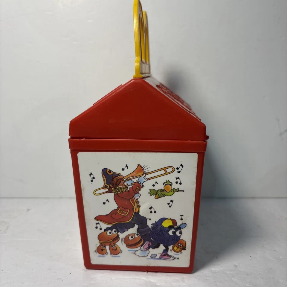 McDonald's Fisher Price Quaker Oats 1989 de colección Happy Meal lonchera con Play Foods Foto 3 de 4