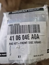 PASTIGLIE FRENO ANTERIORI ORIGINALI NUOVE RENAULT KADJAR 410604EA0A