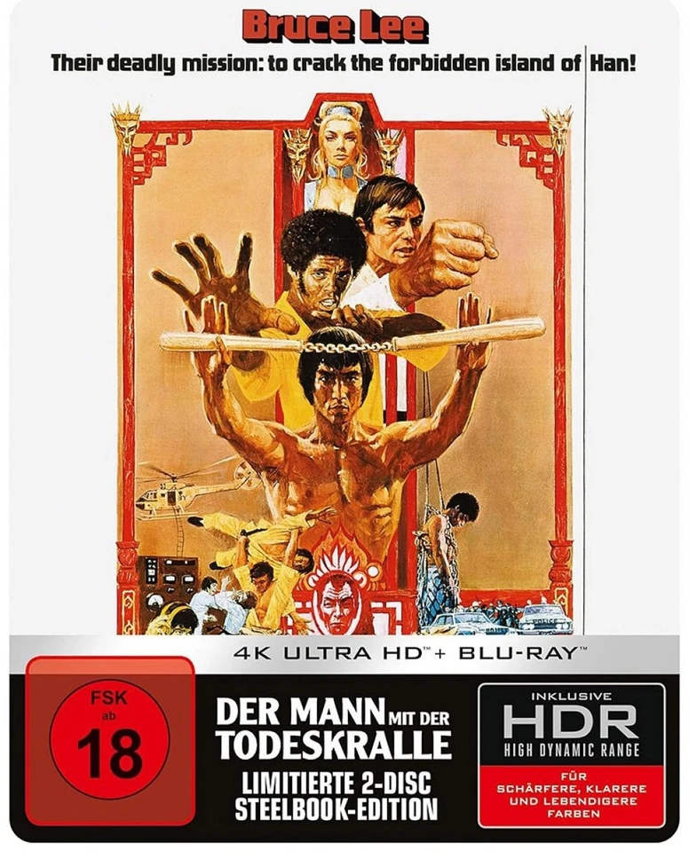 Der Mann mit der Todeskralle - 4K Ultra HD Steelbook # UHD+BLU-RAY-NEU