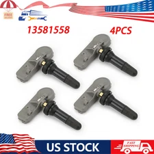 4x TPMS Tire Pressure Monitoring Sensors for Chevy GMC GM  13581558 315MHz