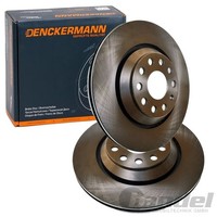 2X Denckermann Bremsscheiben 310Mm BelÜFtet Hinten Passend FüR Audi A3 Q2 Q3 TT