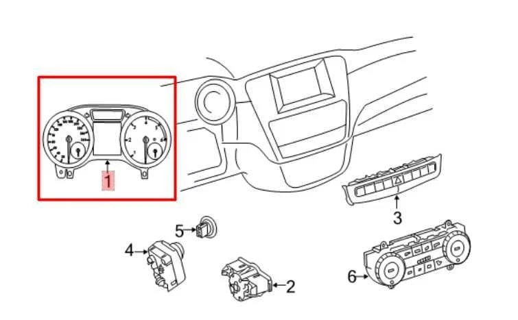 Cuadro de instrumentos medidor velocímetro 12-15 Mercedes-Benz ML350 3,5 L 96 k kilometraje Foto 2 de 4