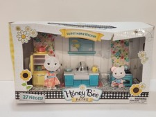 Honey Bee Acres: Sweet Home Kitchen 27 Pieces Playset Kids Toy Gift NEW