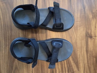 Teva Max Comf Sandals Women's US 8 Adjustable Straps Black Comfort
