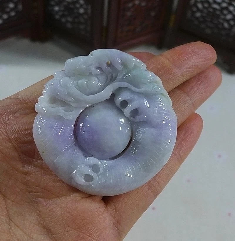 古董玉龙吊坠| eBay