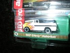Lot of 3 AUTO WORLD HO SLOT Car 1957 Chevy Suburban Thunder Road Cars N Coffee — photo 4