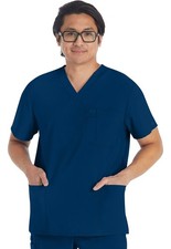 Dickies Scrubs EDS Essentials Men V Neck Top DK645 NYPS Navy Free Ship