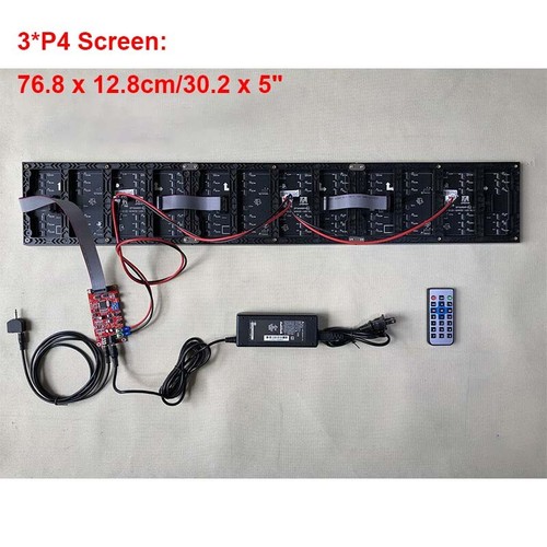 AS1000 P4 P5 RGB Display Spettro Musicale Ritmo Luce Controllo Vocale 16 Modalità ot25 - Foto 7 di 10