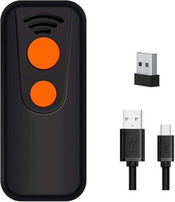 Symcode Bluetooth Wireless Barcode Scanner 1D Laser Tragbar USB