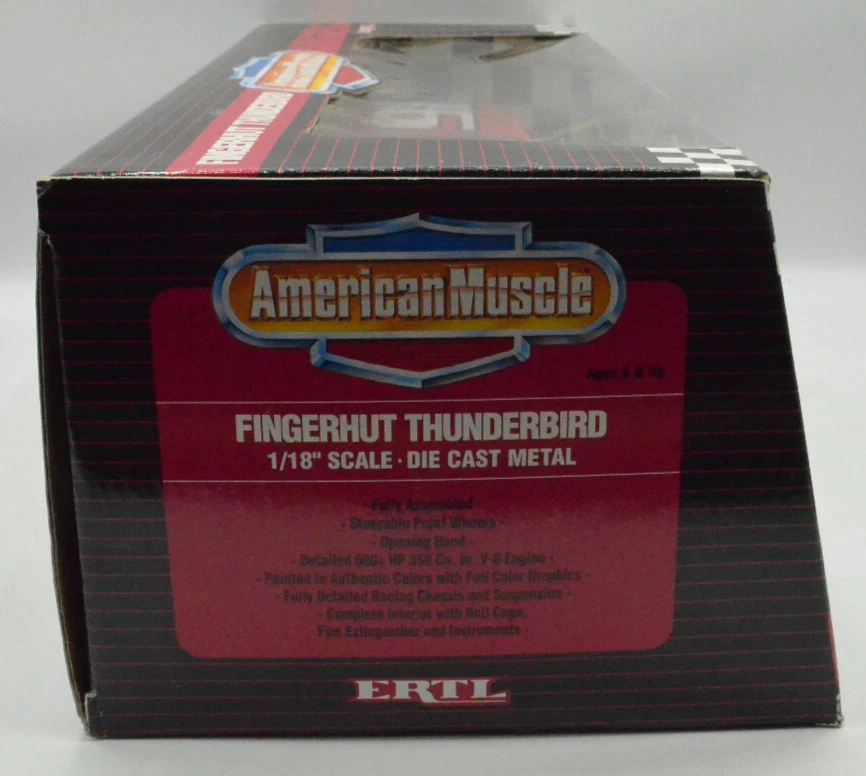 Гоночный автомобиль Jeremy Mayfield Fingerhut Thunderbird Ertl American Muscle 1:18 NASCAR - Изображение 2 из 4