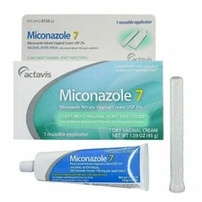 Miconazole Nitrate 7 Day Treatment Vaginal Cream 2% with Applicator 1.59 Ounce