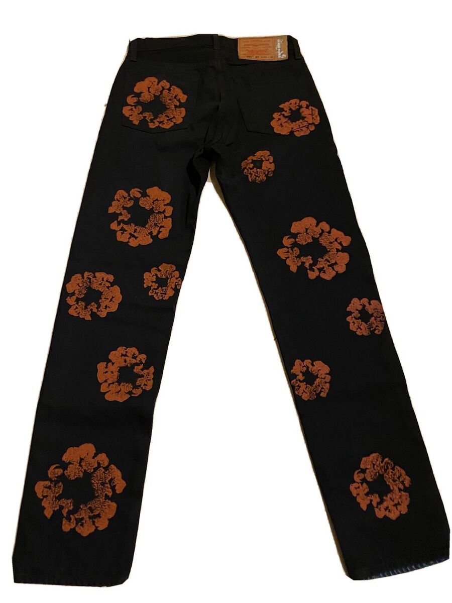 DENIM TEARS x Levi's 501 Black 'clay' 29x32 | eBay DENIM TEARS x Levi's 501 Black 'clay' 29x32 | eBay