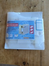 Cropper File Box, LegacyCrafters -Organize Your Scrapbook Materials -New