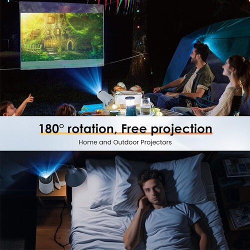 5G 4K Projector Smart HD LED WiFi Bluetooth HDMI USB Android Office Home Theater - Bild 8 von 16