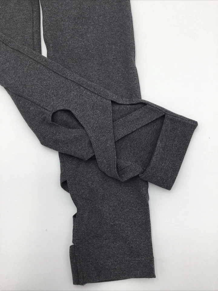 Soffe Girls' Big Wrap Legging, Heather Grey, Medium - Image 3 of 3