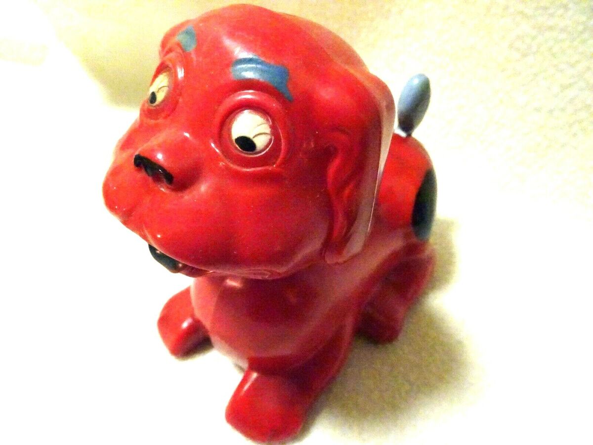 Clifford The Big Red Dog Plastic Bobble Head Scholastic Entertainment 4  Tall