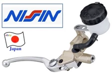 Nissin Front Brake Master Cylinder 14mm Gold Body Silver Lever Made in Japan ,,,
