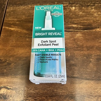 Bright Reveal Dark Spot Exfoliant Peel, 25% AHA BHA PHA Face Exfoliator Solution