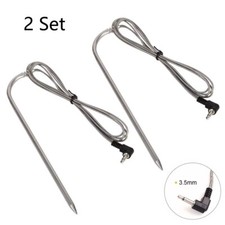 2Pcs Temperature Meat Probe 50152 For Pit Boss Wood Pellet Grills Replace Parts