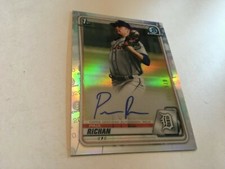 2020 Bowman Chrome Paul Richan Auto Refractor /499 On Card Tigers CPA-PR