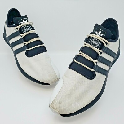 Adidas SL Rise Mens F37567 White Black Mesh Athletic Running  display picture 1