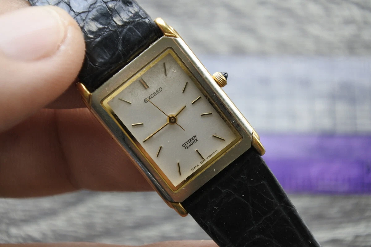 Citizen gold hotsell square watch
