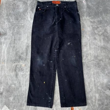 Vintage Distressed Y2K Jesse James Carpenter Dungarees Pants