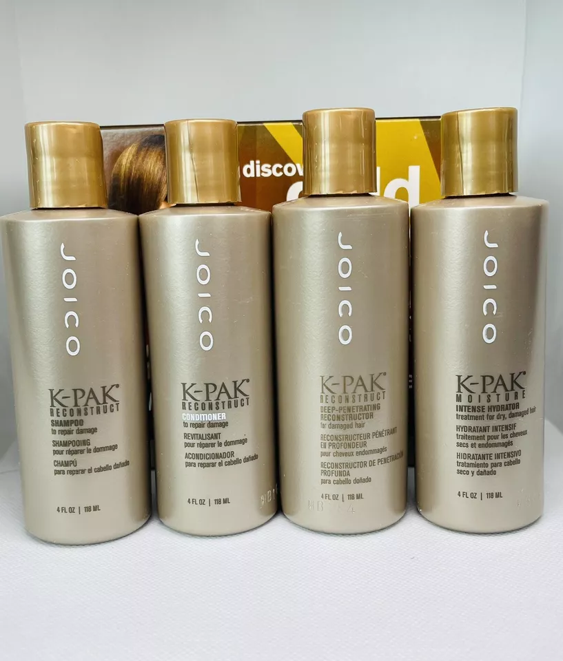 Kit de reparación de cabello casero JOICO K-Pak 4 oz X 4 Plus 0,24 Split End Mender. NUEVO Foto 4 de 4