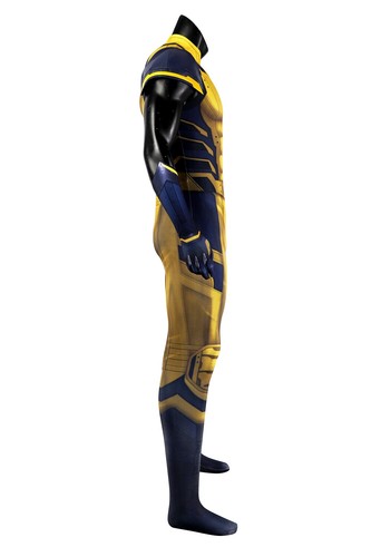 Deadpool 3 Wolverine Jumpsuit Sleeveless James Howlett Cosplay Costume Zentai - Picture 5 of 25